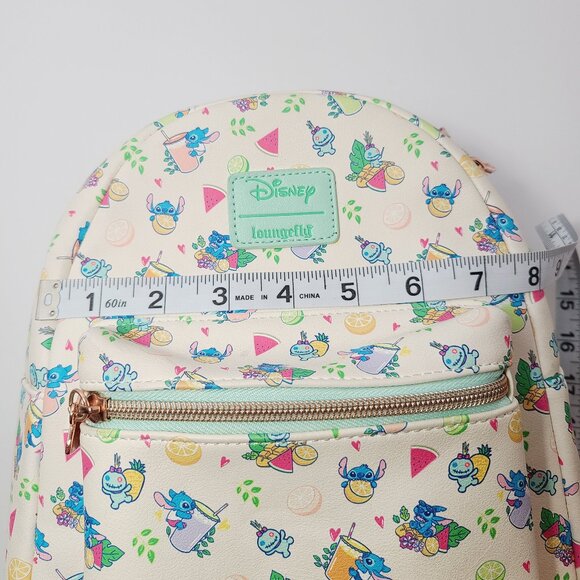 Loungefly Disney Lilo & Stitch Tropical Drinks Mini Backpack - Picture 11 of 15
